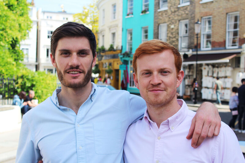 Llewellyn Kinch (left) and Thomas Rogers, founders of MakeMyHouseGreen and Switchd